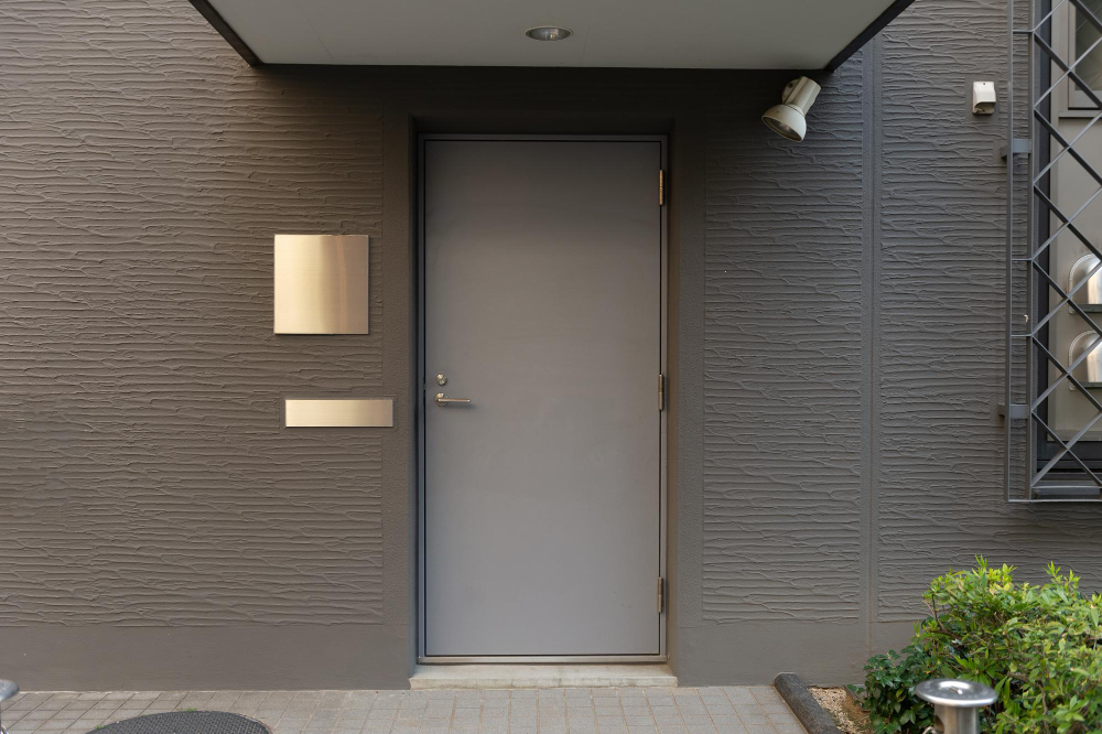 Gulf Shores Solid Steel Front Door